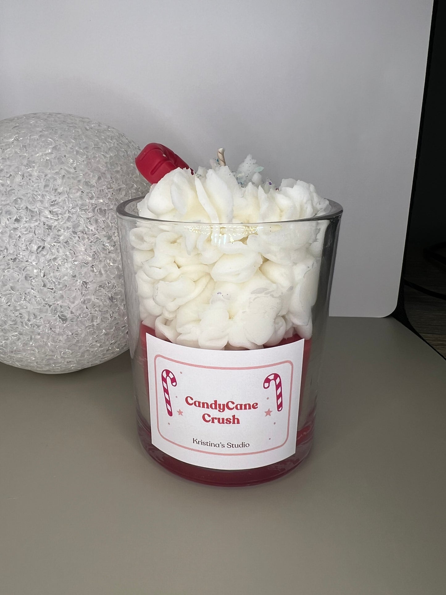 Candy Cane Crush gyertya