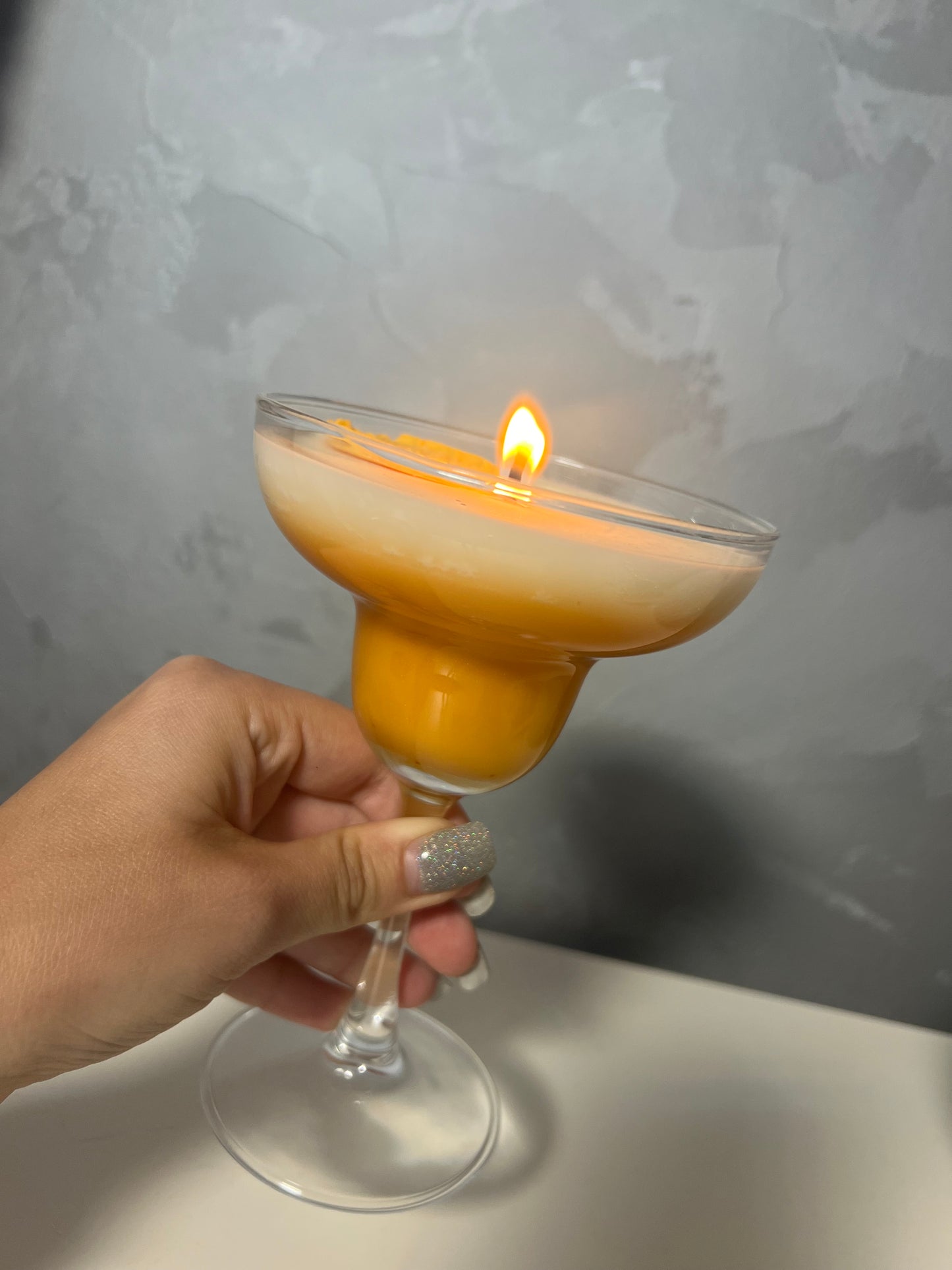 Orange Spritz Cocktail Candle