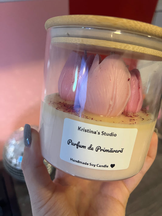 Lumânare Parfum de primăvară