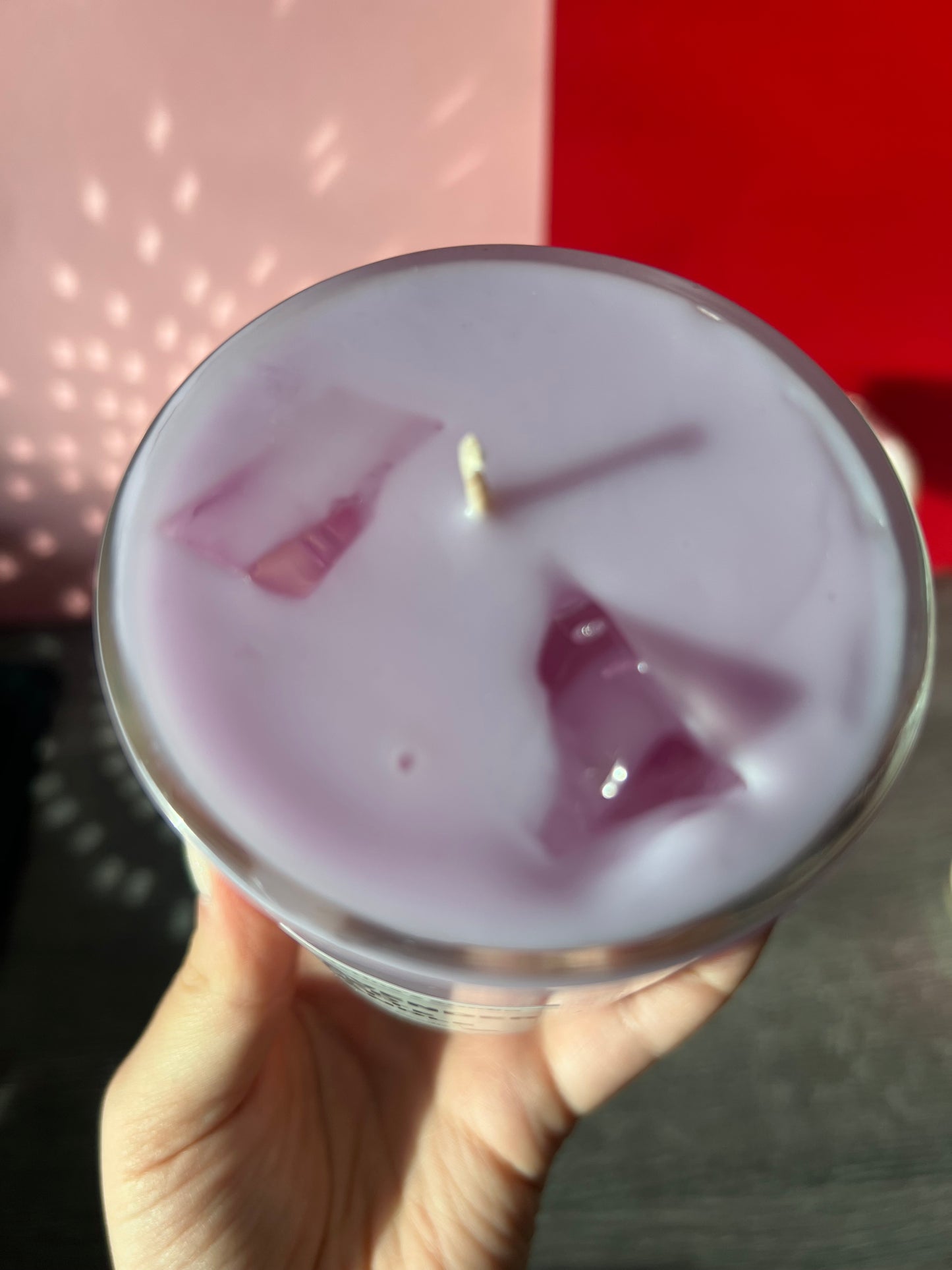 Lavender Iced Latte Candle