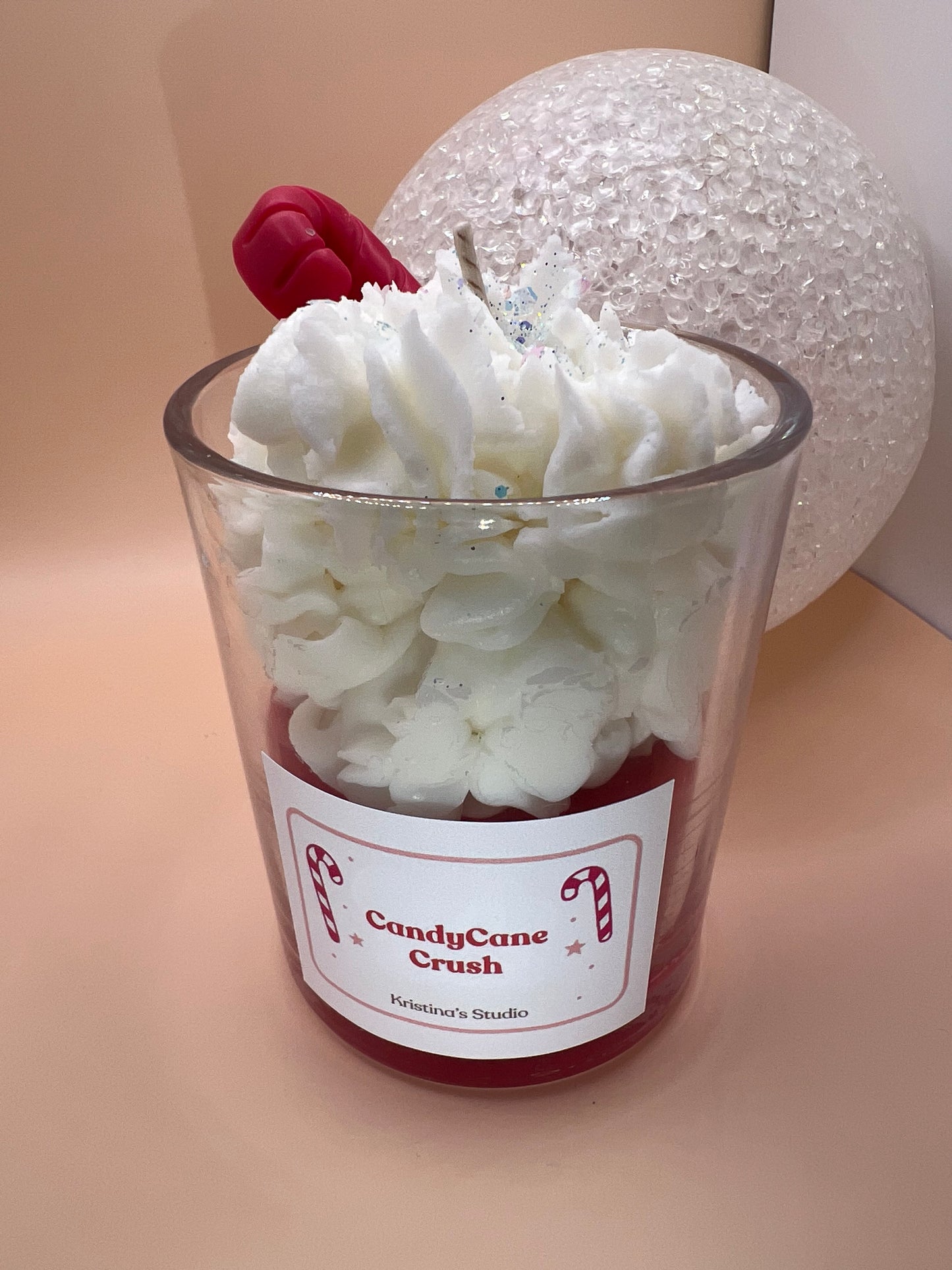 Candy Cane Crush gyertya