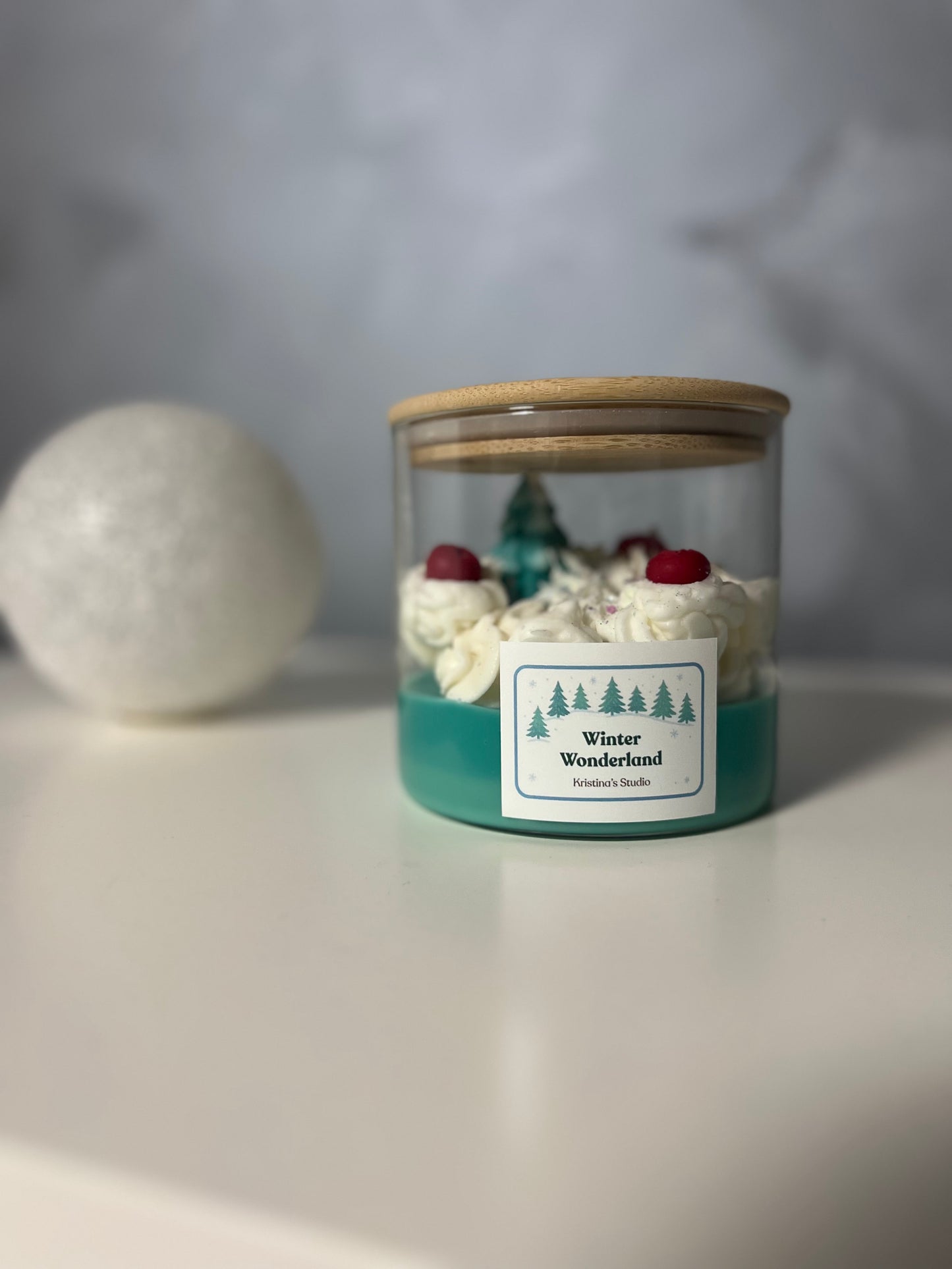 Lumânare Winter Wonderland