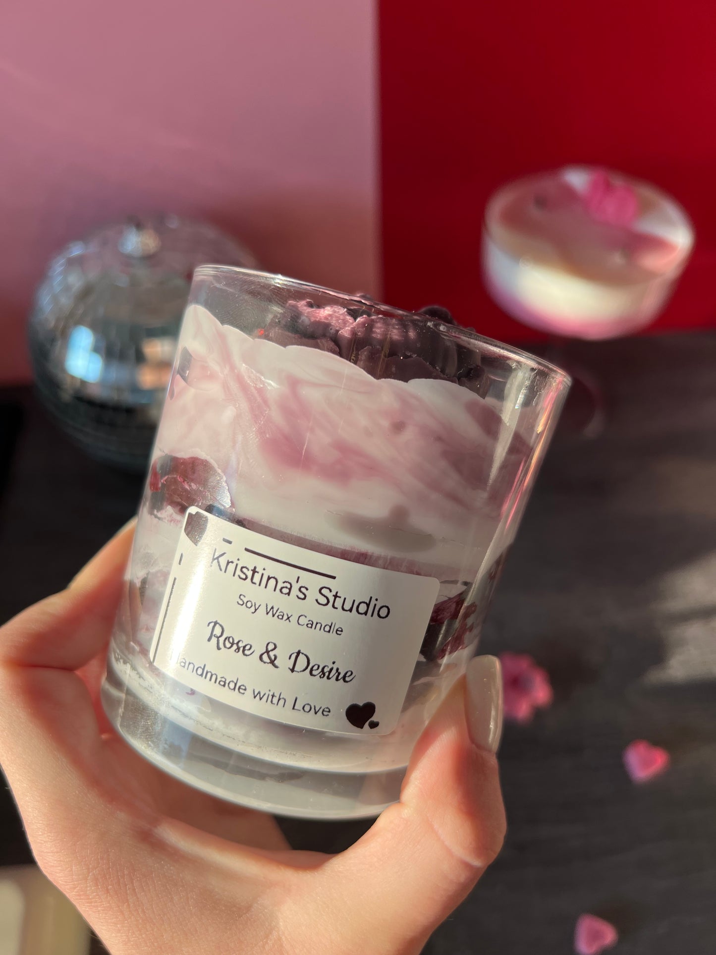 Rose and Desire Candle