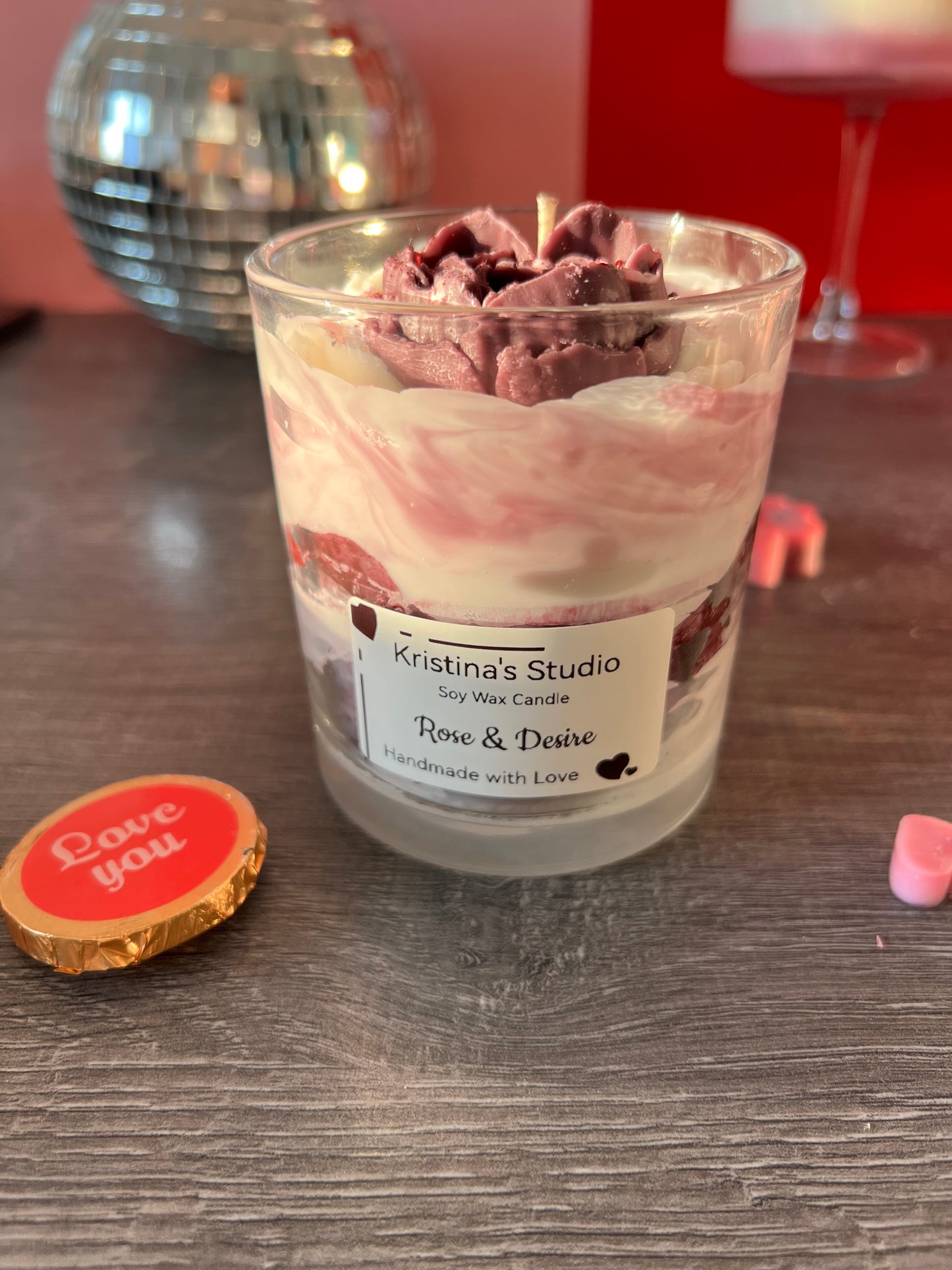 Rose and Desire Candle