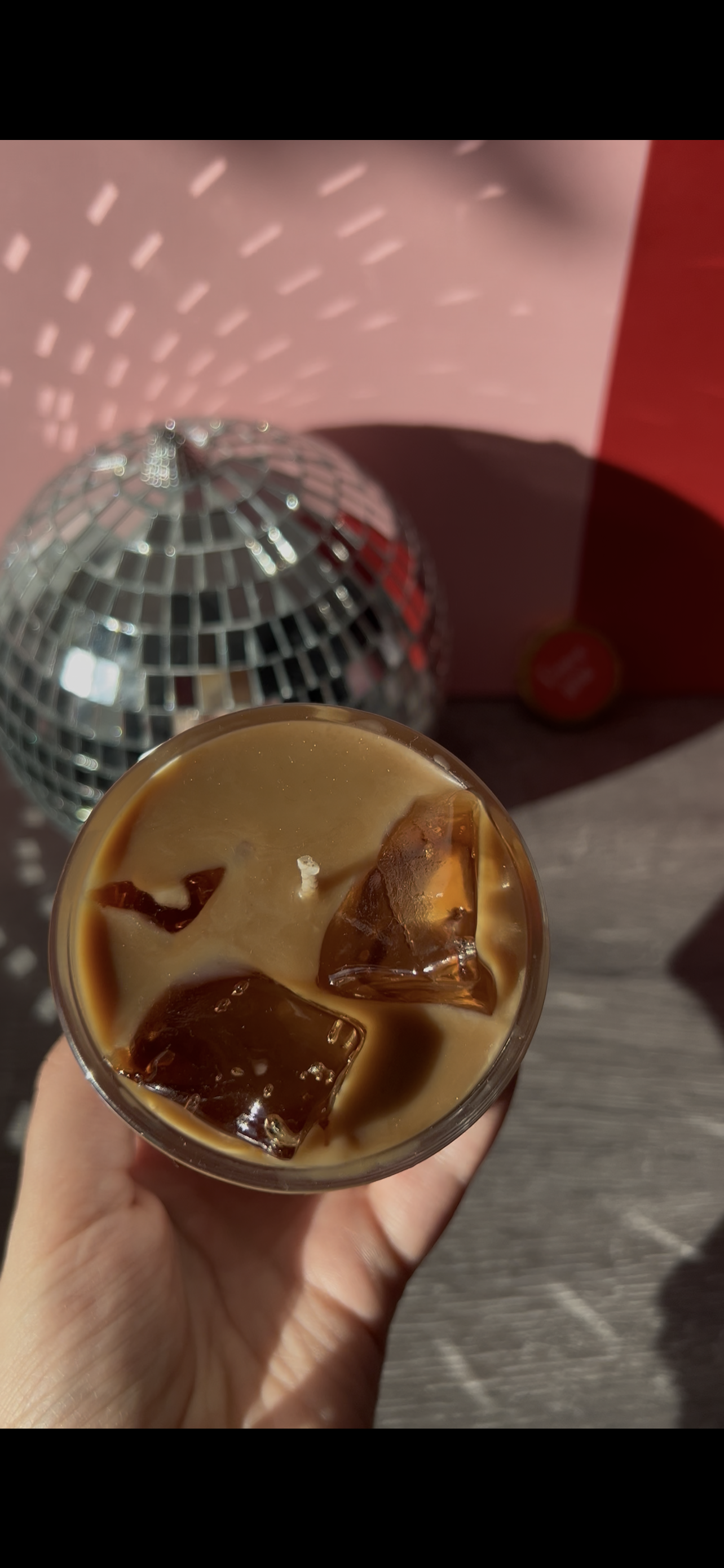 Cold Brew Latte Candle