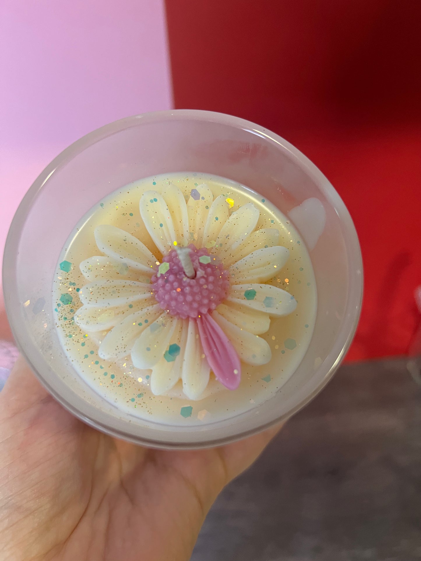 Lumânare Mărțişor înflorit